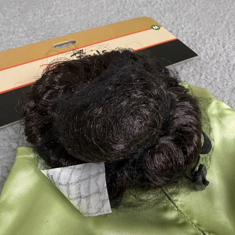 Disney Tails Dog Costume Princess‎ Tiana Medium Dress Wig Pet Halloween Outfit